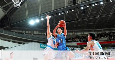 男子の尽誠学園、3回戦で敗れる 全国高校バスケ 香川県 ：朝日新聞デジタル