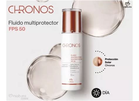 Fluido Multiprotector Facial Fps Chronos Natura Meses Sin Intereses