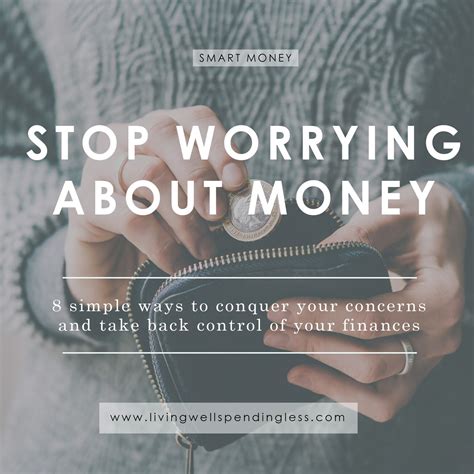 Stop Worrying About Money 8 Ways To Take Control Of Your Finances