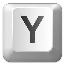 Iconexperience V Collection Keyboard Key Y Icon