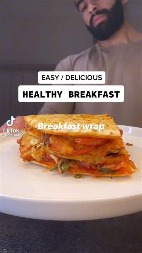 Breakfast wrap | Rezepte, Lowcarb