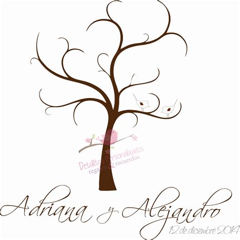 Arbol Huellas Imprimible Recuerdo Baby Shower Bautizo En