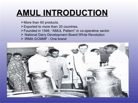 Success Story Of Amul