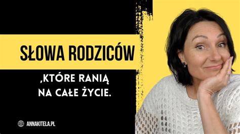 Słowa rodziców które ranią na całe życie YouTube