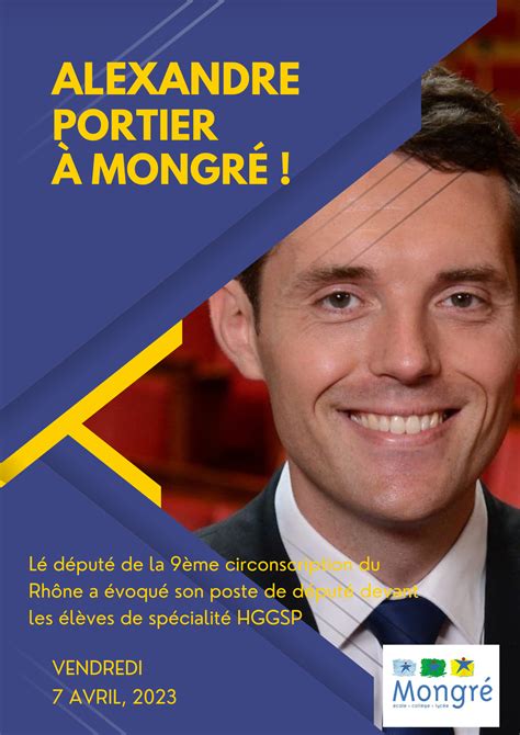 Intervention Du D Put Alexandre Portier Mongr Ecole Notre Dame De