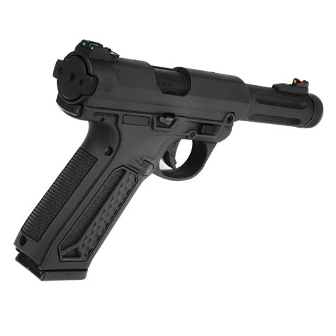 Action Army Aap Assassin Pistol Replica Gbb Black Aap Bk