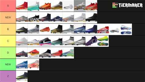 Nike CR7 cleats Tier List (Community Rankings) - TierMaker