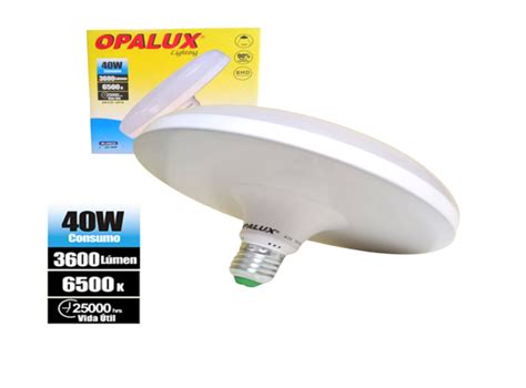 Ripley Foco Ufo Led Opalux Op W Blanco Tipo Ovni W Luz Blanca Fr A