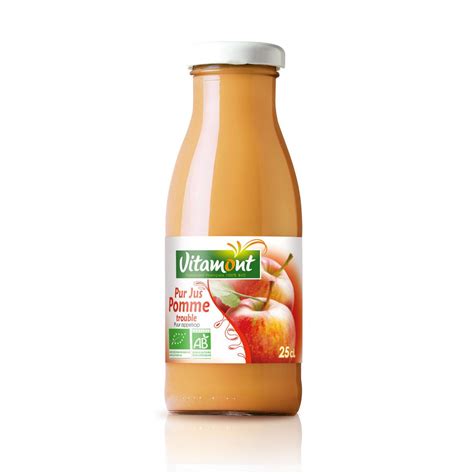 Livraison à Domicile Vitamont Mini Pur Jus De Pomme Bio 25cl