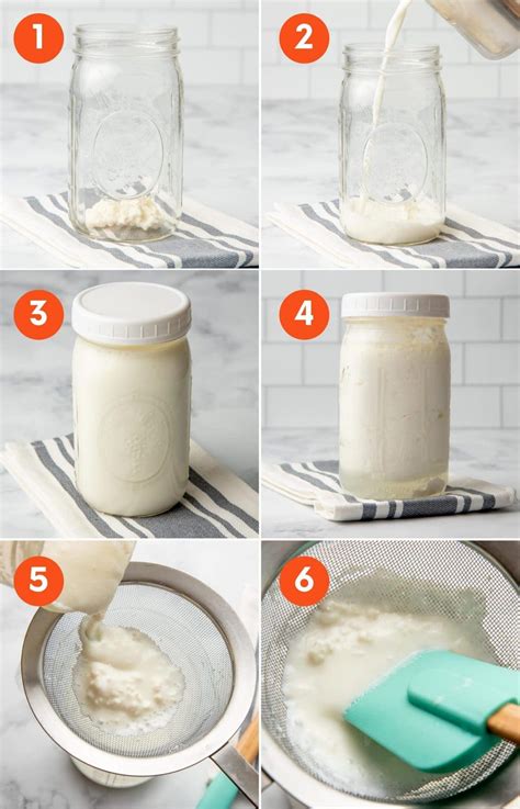 How To Make Kefir Easy Step By Step Tutorial For Milk Kefir Artofit