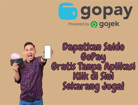 Cara Dapat Saldo Gopay Gratis Tanpa Aplikasi Klaim Di Sini