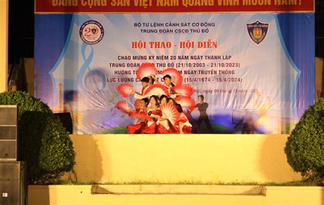 Đoàn Thanh niên Trường Cao đẳng ANND I tham gia Hội thao Hội diễn chào