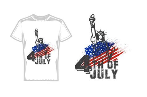 Premium Vector Usa Independence Day T Shirt Design