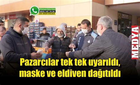 Pazarc Lar Tek Tek Uyar Ld Maske Ve Eldiven Da T Ld Medya Ke An