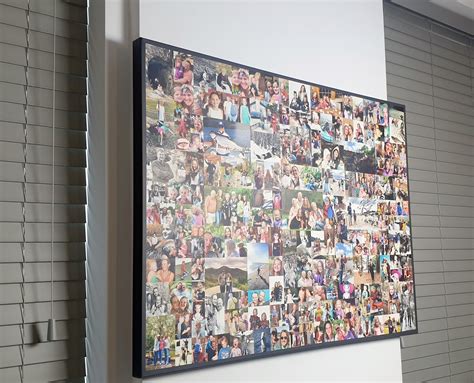 Photo Collage Canvas Print Custom Designed Very Large Etsy Uk