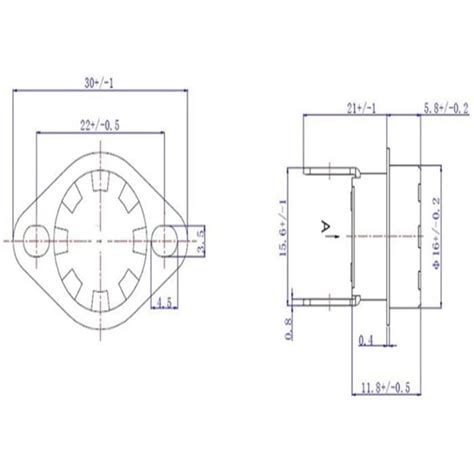 Ksd Interrupteur Thermique V A Thermostat De Contr Le De