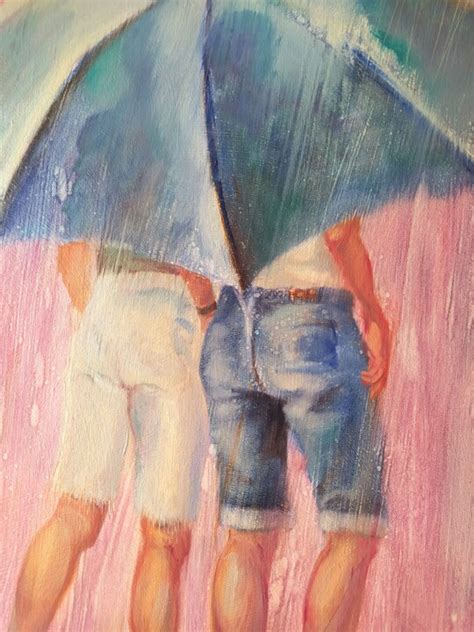 Conversation Entre Hommes Peinture Par Isabel Mahe Artmajeur