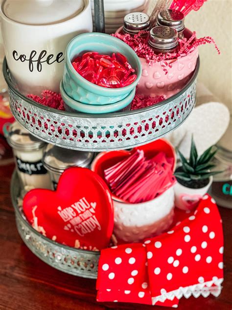 Valentine S Day Coffee Bar Decorations DIY Valentine S Day Decor