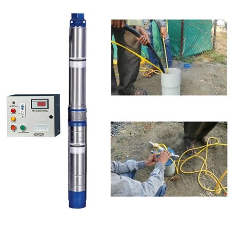 Crompton 1HP Water Filled Borewell Submersible Pump 7 Stages