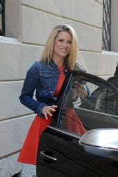 Michelle Hunziker Out In Milan Italy April 2015 CelebMafia