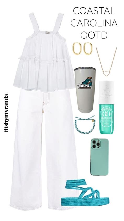 COASTAL CAROLINA #outfitinspo #gameday #gamedayfit #gamedayoutfit ...