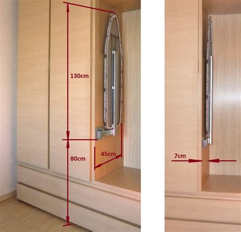 The Measurements Of An Armoire And Cabinet Door Are Shown In Two