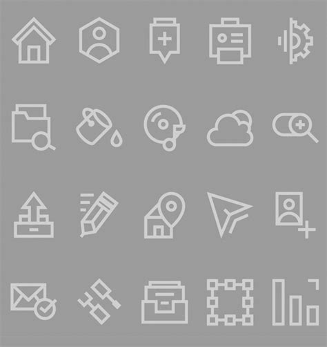 1000 Free Outline Icons For Ui Designers Icons Graphic Design Junction