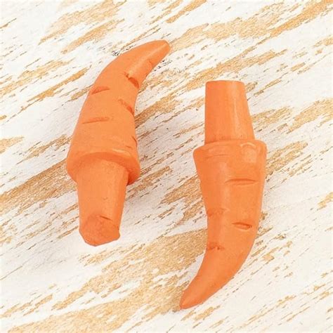 Amazon Pack Of 12 Miniature Bent Snowman Carrot Noses Mini Noses