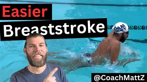 How To Swim Breaststroke Faster And More Efficiently TODAY YouTube