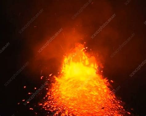 Mt Etna lava flow - Stock Video Clip - K001/6596 - Science Photo Library