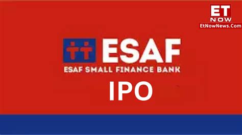 LIVE ESAF Small Finance Bank IPO Allotment Status Check Online By PAN