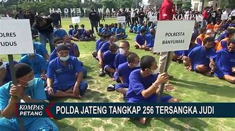 Polda Jateng Tangkap Tersangka Judi Ada Bandar Judi Jaringan