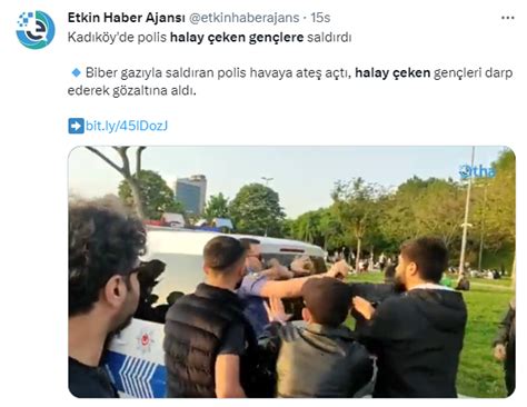 Günün Yalanları on Twitter Mülteciler Kadıköy de polise saldırdı