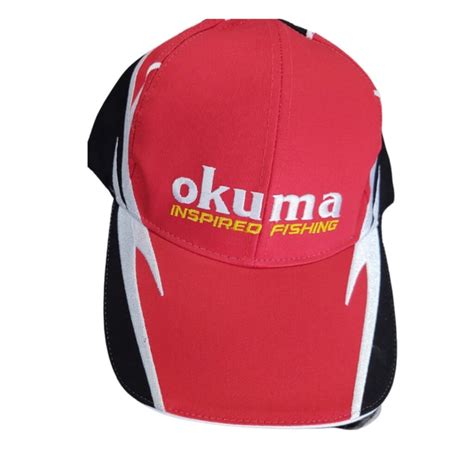 Gorra Okuma Original Logotipo Roja C Negro Sipesca Mx