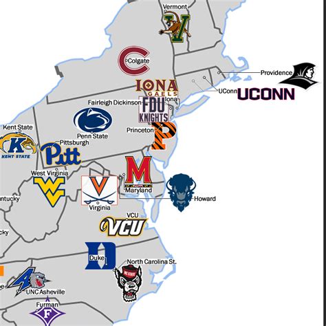 billsportsmaps on Twitter: "2023 NCAA Men's Division I Basketball ...