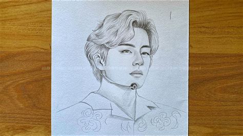 Bts V Pencil Sketch: A Guide to Making Art Like a Pro