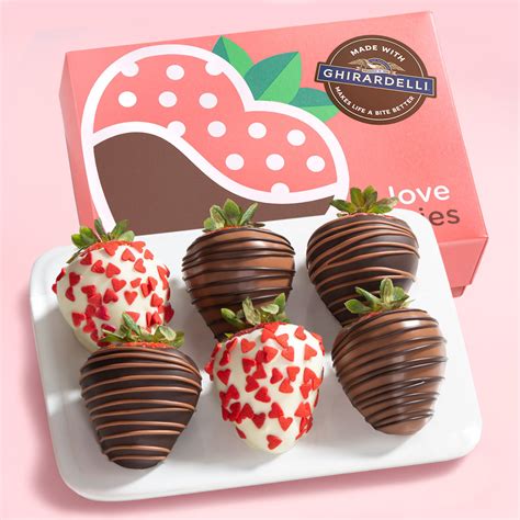 Ghirardelli Love Chocolate Covered Strawberries Love Berries