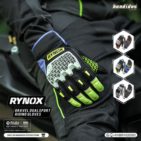 Rynox Gravel Dualsport Riding Gloves