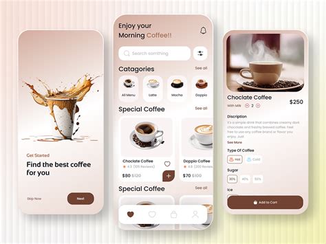 Coffee App Figma