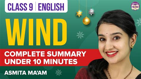 Wind Class English Complete Chapter Summary Under Mins Cbse