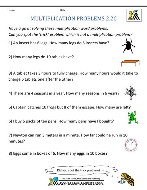 Math Word Problems With Answers And Solutions Math Word Prob