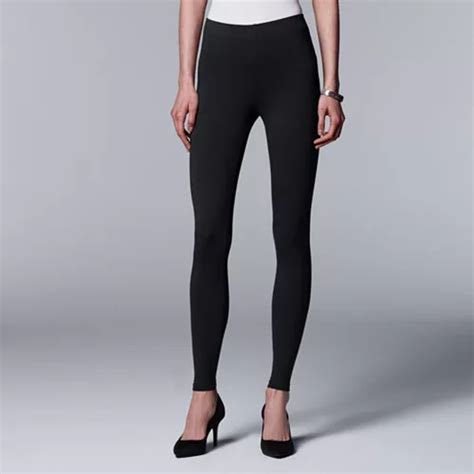 Simply Vera Vera Wang Solid Leggings