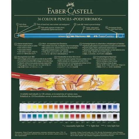 Coffret Atelier Polychromos Faber Castell Le G Ant Des Beaux Arts N