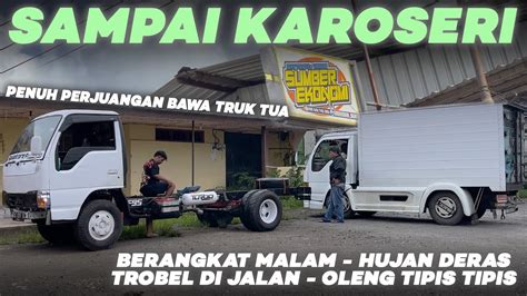 Truk Tua Kiki Core Sampai Karoseri Siap Modif Truk Sampai Hedon YouTube