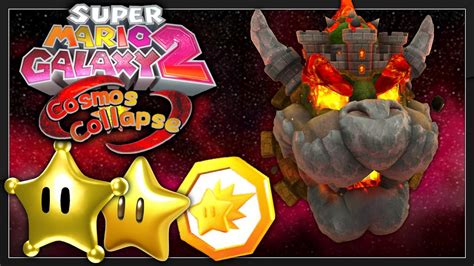 Super Mario Galaxy 2 Cosmos Collapse Bowsers Gravity Generator All