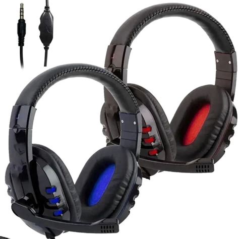 Fone Para Pc Com Microfone - Fone de ouvido Gamer Com Microfone Para Pc Computador Notebook Headset ...