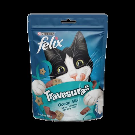 FELIX TRAVESURAS OCEAN MIX SNACK 60 GR Pet Gold