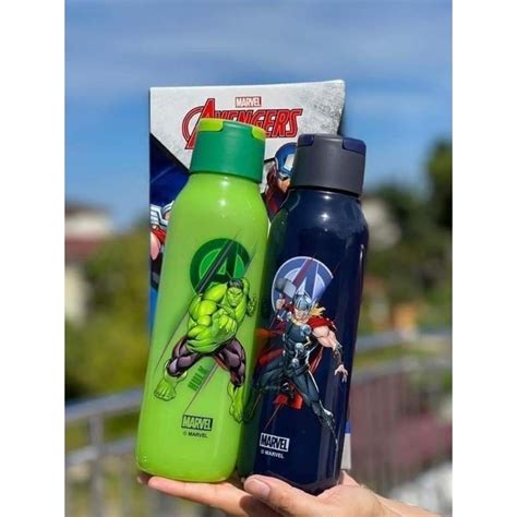 Tupperware Eco Bottle Marvel Avengers Shopee Malaysia