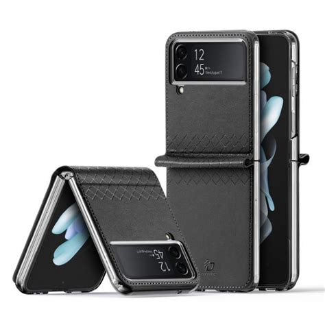 Dux Ducis Samsung Galaxy Z Flip4 Hülle Leder Case Bril Series