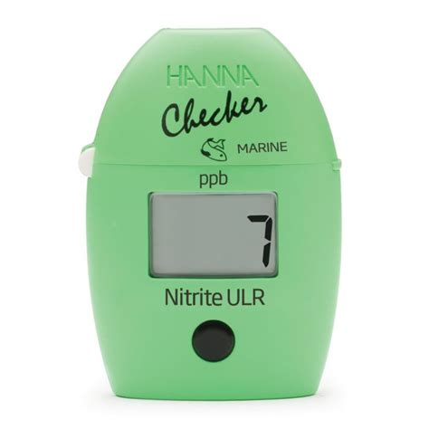 Marine Nitrite Ultra Low Range Checker Hc Hi Hanna Instruments